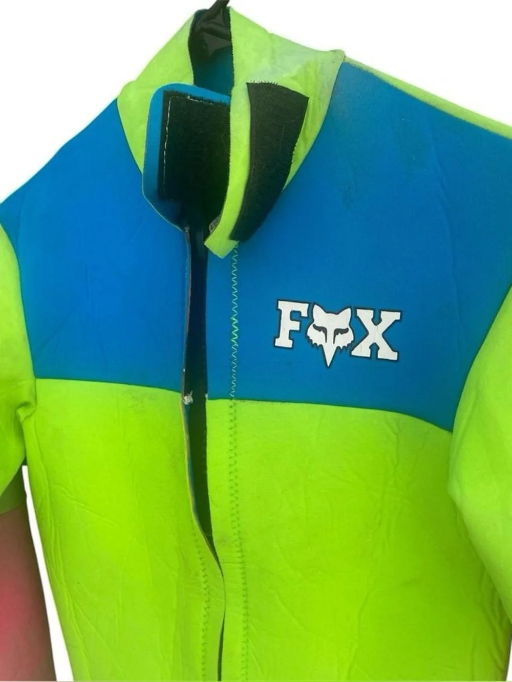 vintage 1990s Fox Racing two-piece jet ski water sports wetsuit size Small